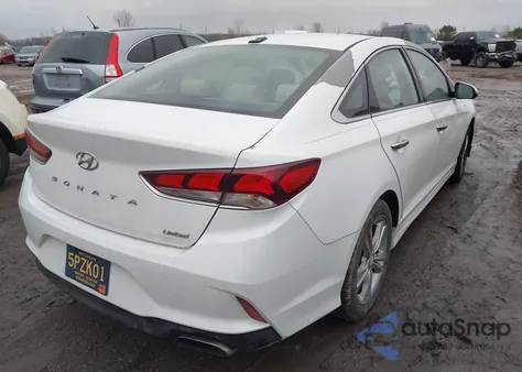 2018 Hyundai Sonata Limited z USA, uszkodzony, nr VIN 5NPE34AF0JH666027
